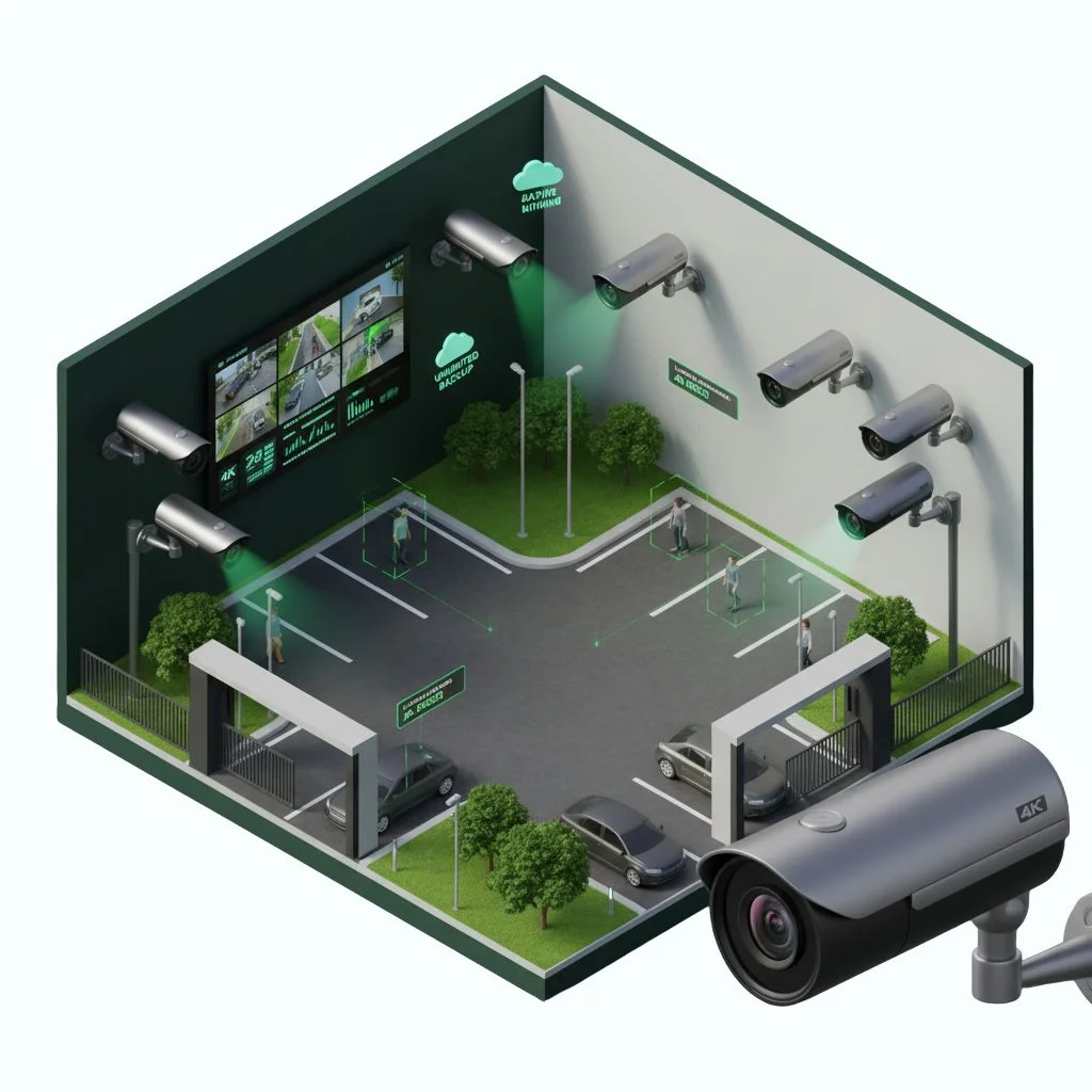 Câmeras IA 4K