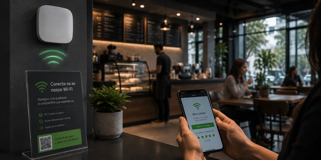 Captação de leads pelo Wi-Fi inteligente